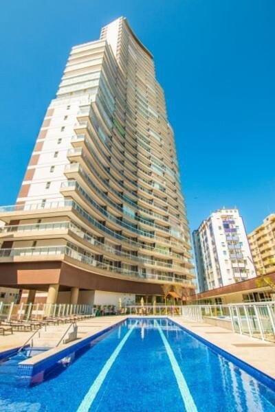 Studio Moderno Em Condominio De Luxo Pe Na Areia Santos  Exterior photo