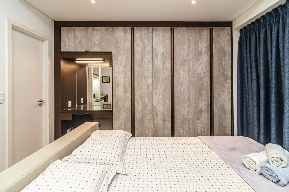 Studio Moderno Em Condominio De Luxo Pe Na Areia Santos  Exterior photo
